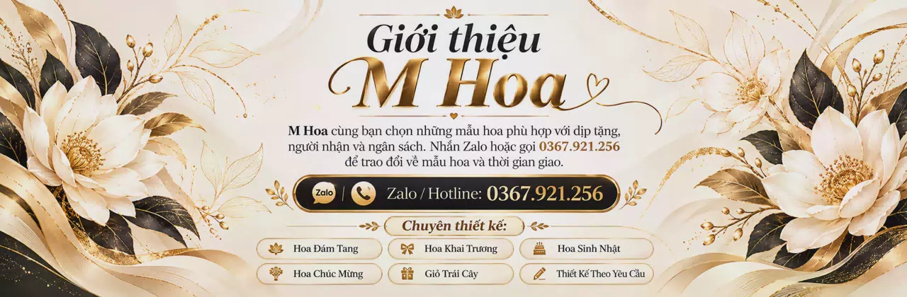 Ảnh bìa Shop hoa tươi Xã Ea Drăng Đắk Lắk - Gửi sự quan tâm qua từng món hoa